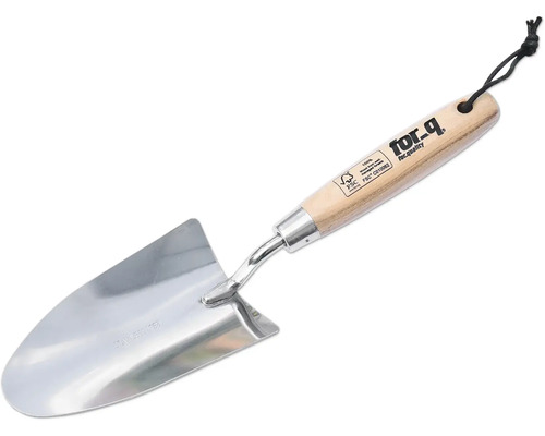 Transplantor cu mâner din lemn și buclă de agățare