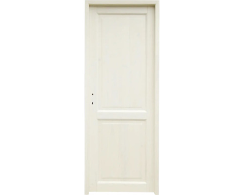 Ușă interioară albă cu două panouri