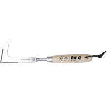 Cuțit pentru rosturi cu mâner din lemn și lamă din oțel inoxidabil