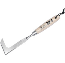 Curățător rosturi din oțel inoxidabil cu mâner din lemn și suspensie