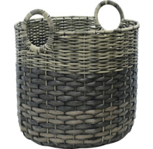 Coș împletit cu mânere