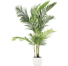 Palmier Areca artificial în ghiveci alb pentru decorare
