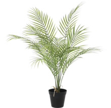Plantă artificială palmier Areca într-un ghiveci negru