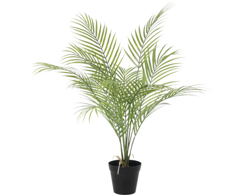 Plantă artificială palmier Areca într-un ghiveci negru
