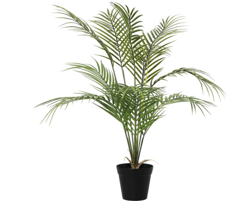 Plantă artificială Areca palmier în ghiveci negru