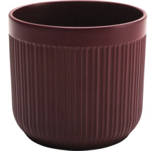 Suport ceramic pentru ghiveci cu suprafață striată