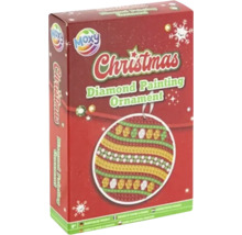 Ornament pictură cu diamante de Crăciun Moxy, ambalat