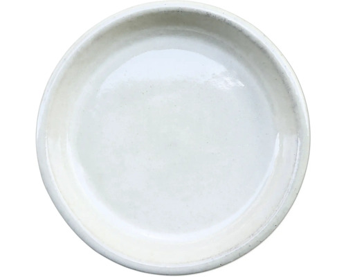 Farfurie ghiveci ceramică Ø 30 cm H 4,5 cm alb Bol ceramic rotund