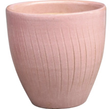 Ghiveci de flori ceramic cu suprafață canelată