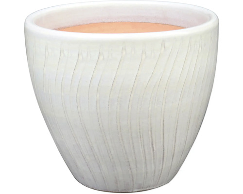 Ghiveci de flori cu suprafață canelată