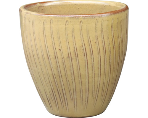 Ghiveci ceramic cu linii verticale