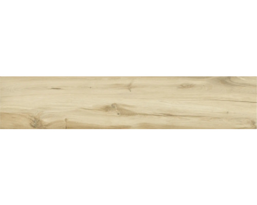 Gresie exterior / interior porțelanată rectificată MIRAVA ARENDAL light oak 30x150 cm Placă ceramică aspect lemn cu granulație
