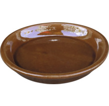 Bol ceramic maro pentru utilizare în interior