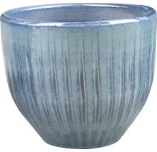 Ghiveci de flori din ceramică cu suprafață canelată