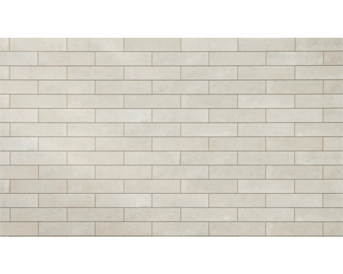白枠 不毛の大地x4 Placă pentru fațadă Argilla Ivory 7,4x30 cm | HORNBACH