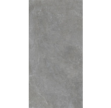 Placă de gresie gri cu aspect de piatră.