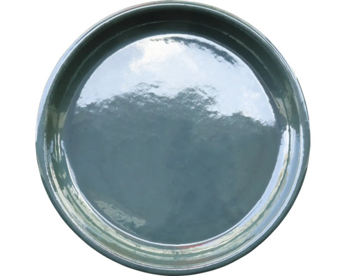 Farfurie rotundă pentru plante din ceramică