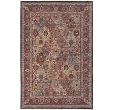 Covor cu model floral în stil tradițional