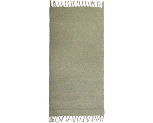 Covor dreptunghiular cu franjuri