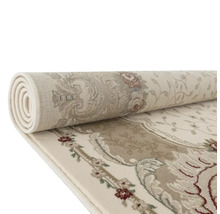 Covor rulat cu model floral