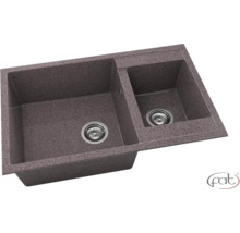 Chiuvetă cu două cuve și garnitură de scurgere