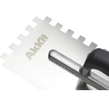 Akkit gletieră cu dinți pentru lucrări de faianță