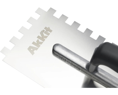 Gletieră cu dinți Akkit pentru lucrări de faianță