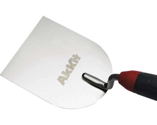 Gletieră netedă cu mâner din plastic