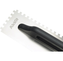 Gletieră cu dinți pentru lucrări de faianță