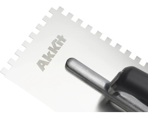 Gletieră cu dinți cu logo Akkıt