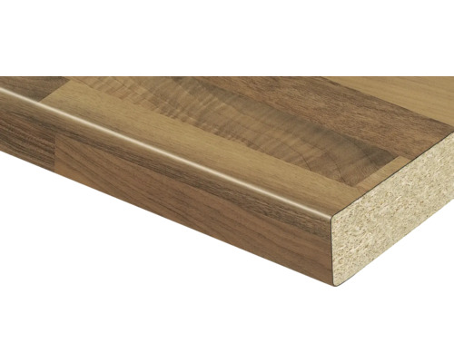 Blat de lucru din lemn cu margine rotunjită