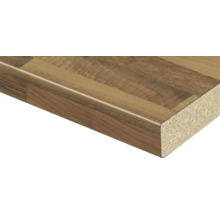 Placă decorativă cu structură lemnoasă în detaliu