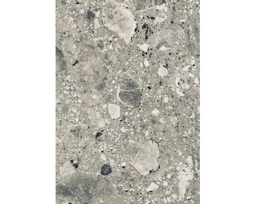 Prim-plan al unei plăci de podea cu model de terrazzo