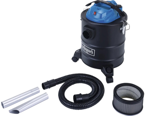 Aspirator cenușă Scheppach AVC 25, 20l, 1300W Aspirator de cenușă Scheppach cu accesorii precum furtun, duze și filtru