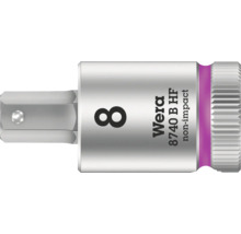 Adaptor tubular Wera mărimea 8, potrivit pentru utilizarea cu chei de impact