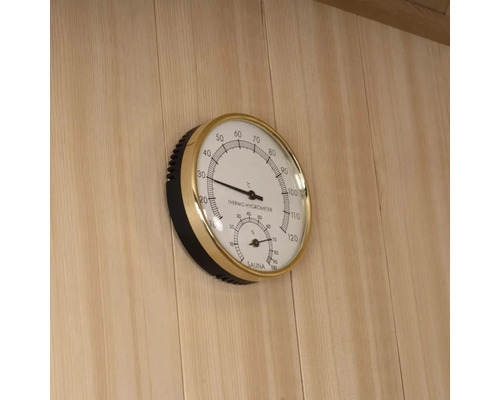 Termo-higrometru pentru măsurarea temperaturii și umidității în saună
