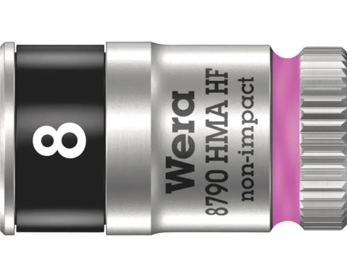 Cheie tubulară Wera 8790 HMA HF, mărimea 8, pentru lucrări de înșurubare