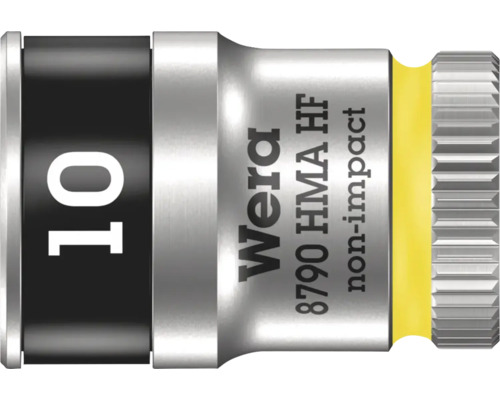 Cheie tubulară Wera 10 mm, nu este potrivită pentru chei de impact