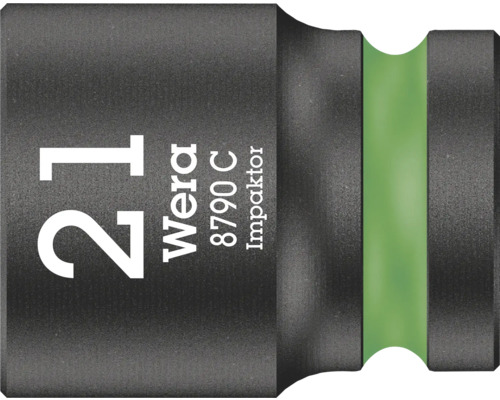 Cheie impact Wera Impaktor, material crom-vanadiu, 21mm Cheie tubulară Wera 8790 C Impaktor, dimensiunea 21
