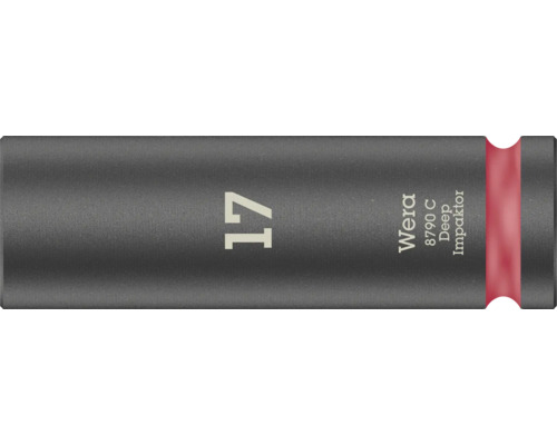 Cheie tubulară Wera 8790 C Deep Impaktor, dimensiunea 17