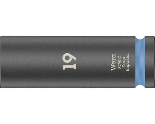 Cheie tubulară Wera 8790 C Deep Impaktor 19 milimetri