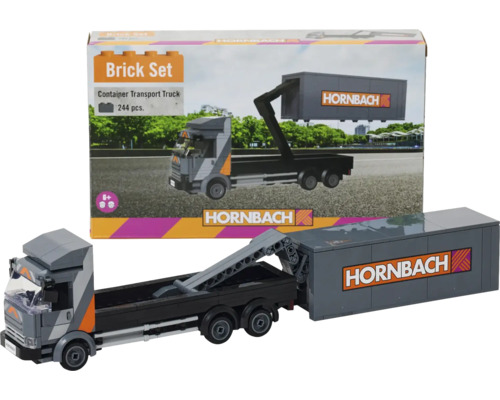Set de construcție camion de transport containere Hornbach