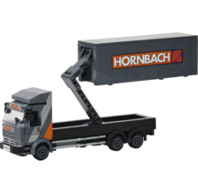 Camion HORNBACH din cărămizi cu container