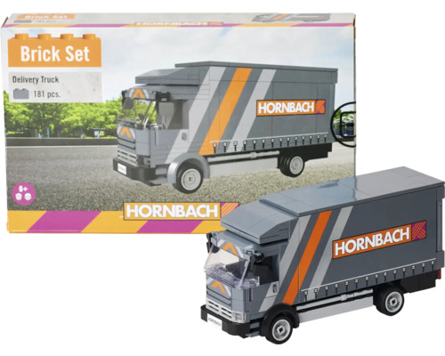 Set de construcție HORNBACH Delivery Truck 183x70x89 mm, | HORNBACH