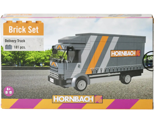 Set de construcție HORNBACH Delivery Truck 183x70x89 mm, | HORNBACH