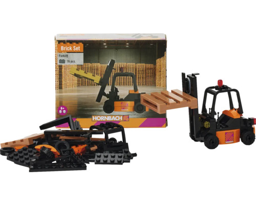 Set de construcție stivuitor Hornbach cu 76 de piese