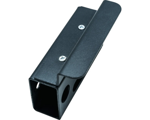 Suport metalic cu profil rectangular și găuri de fixare