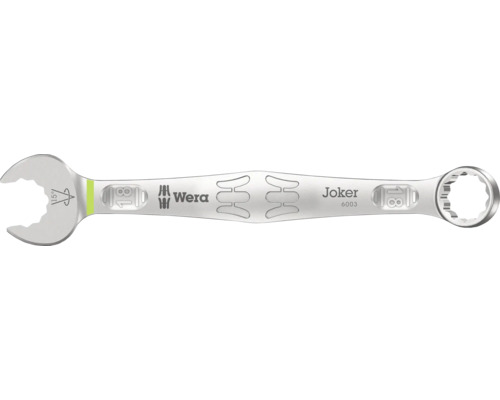 Cheie fixă Wera Joker, din oțel crom-vanadiu 18x210mm Cheie fixă Wera Joker 6003, mărimea 18, din metal