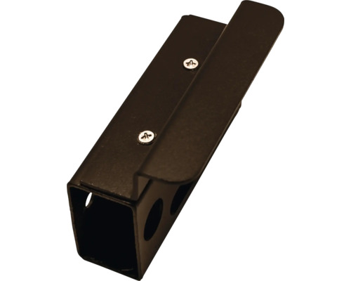 Suport metalic cu șuruburi și găuri