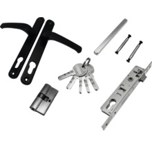 Set feronerie ușă cu mânere, broască și chei